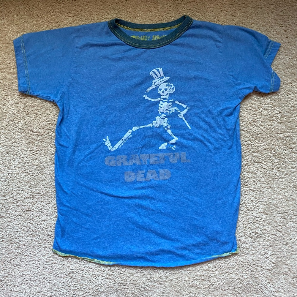 Rowdy Sprout Grateful Dead T-shirt size 8